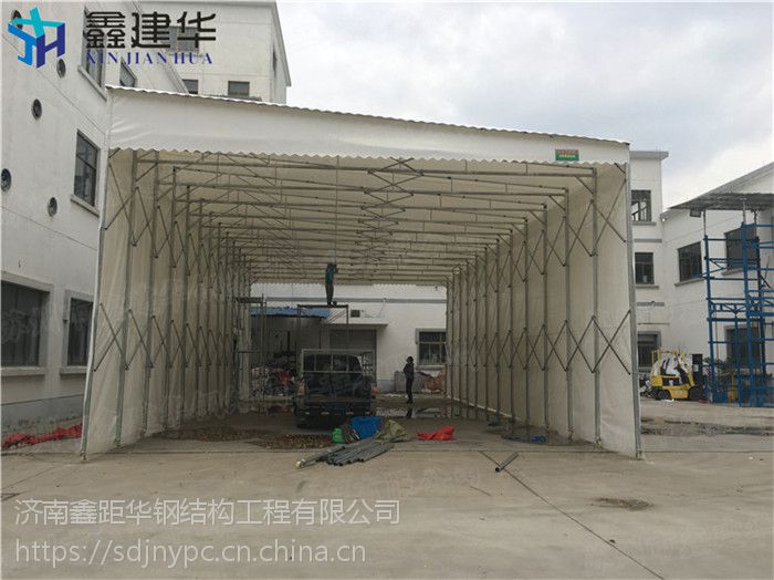 汉阳区PVC阻燃布厂房仓库推拉蓬搭建安全可靠