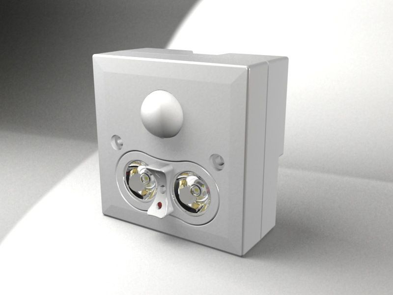 【厂家直销】86型pir感应红外感应人体感应强光led小夜灯开关灯