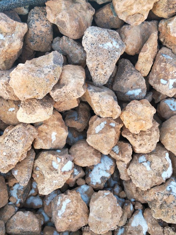 博淼供应 园艺 火山岩 红色 浮石 质轻 装饰用火山石