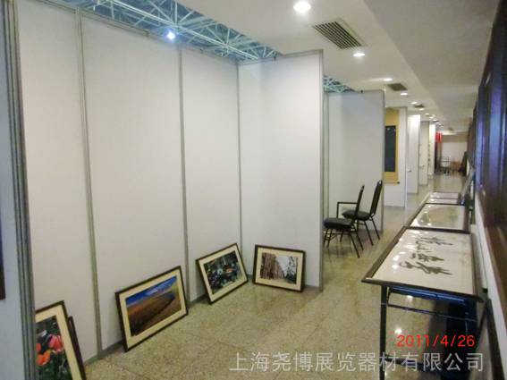 上海八稜柱書畫展板 展架 攝影畫展學校作品書法屏風宣傳展板廣告架