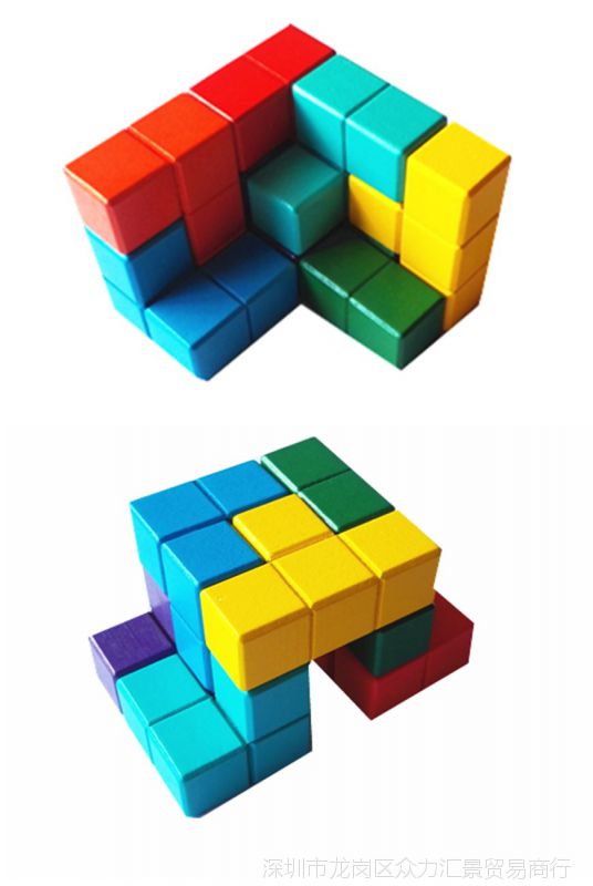 索玛立方体可拼图形图片