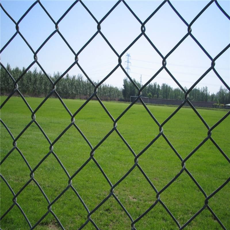 体育场包塑勾花网学校运动场护栏动物园绿色隔离网