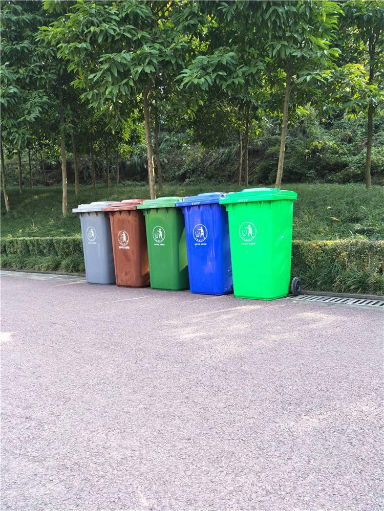 九龙坡区物业塑料垃圾桶生产厂家垃圾桶