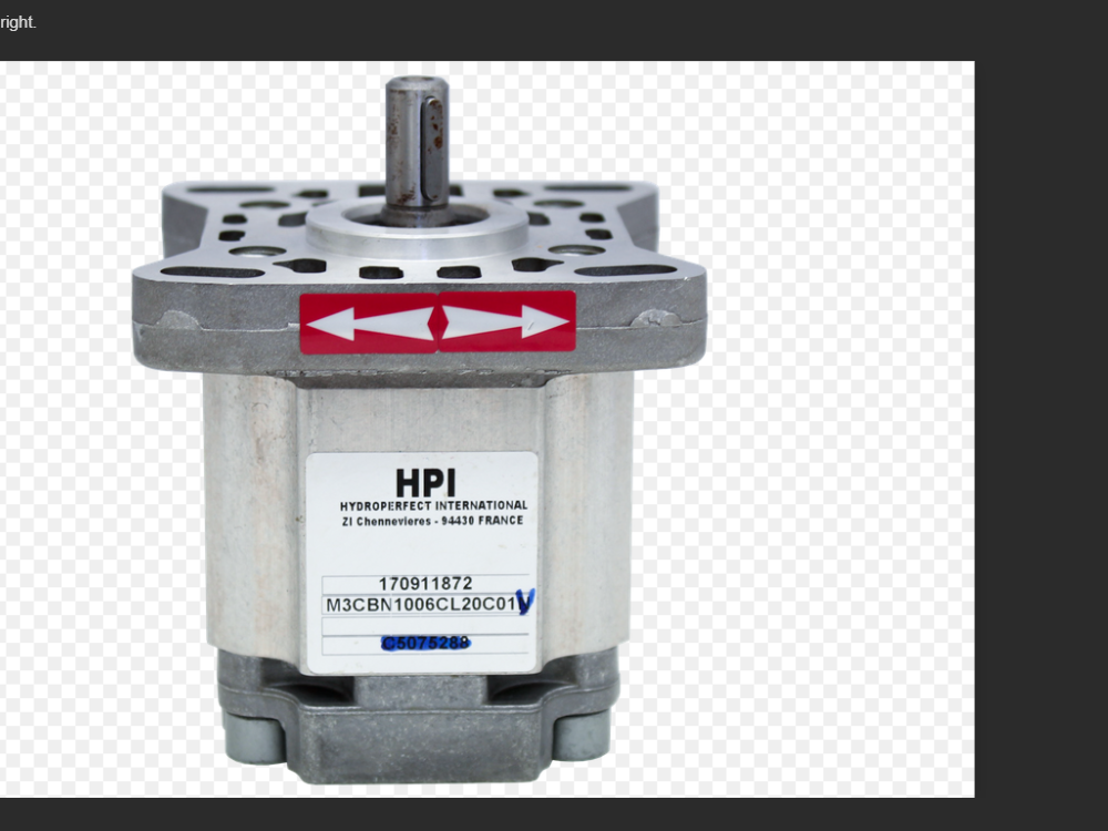 烁晋优势供应HPI油泵/齿轮Pump型号M3CBN1006CL20C01V