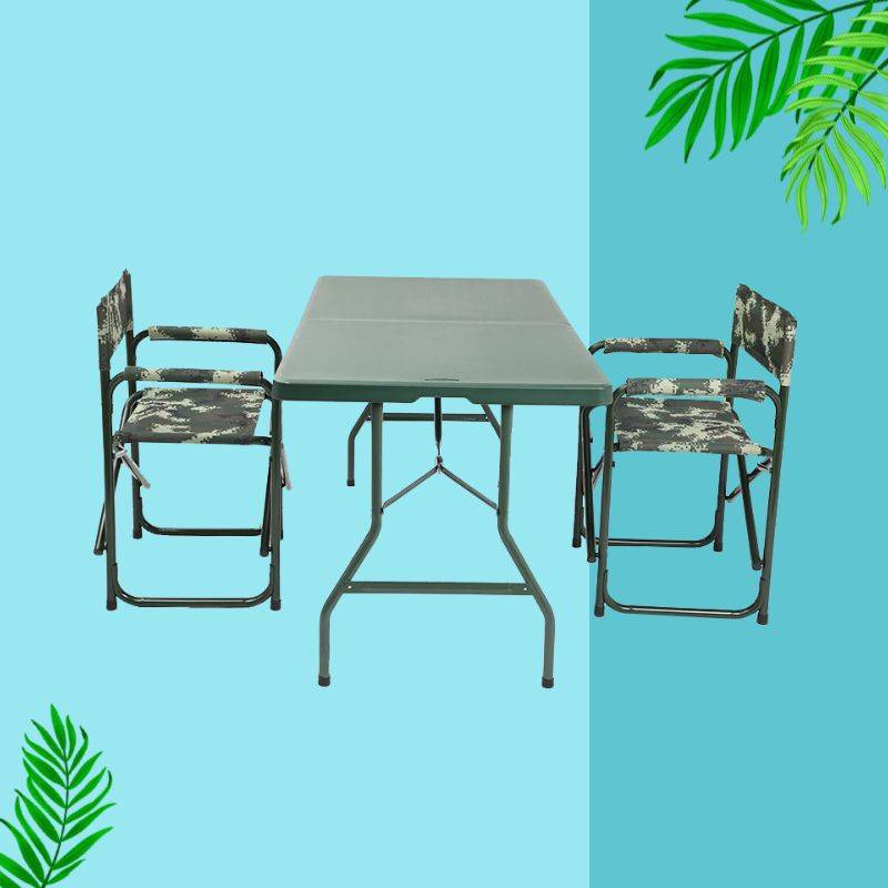 会议指挥桌户外作业桌吹塑折叠桌简易折叠桌野营餐桌