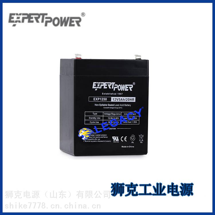 德国expertpower蓄电池EXP1290铅酸免维护12V9AH应急医疗设备