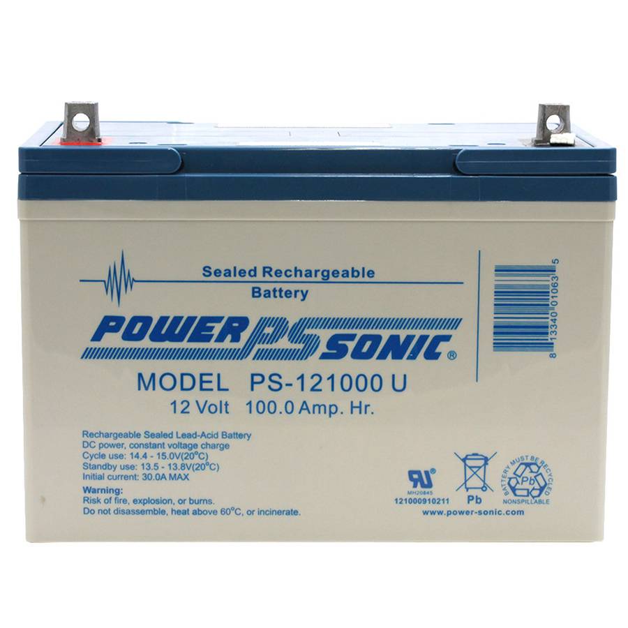 PowerSonic蓄电池PS-12550B12V550AH老年代步车用应急电源柜用