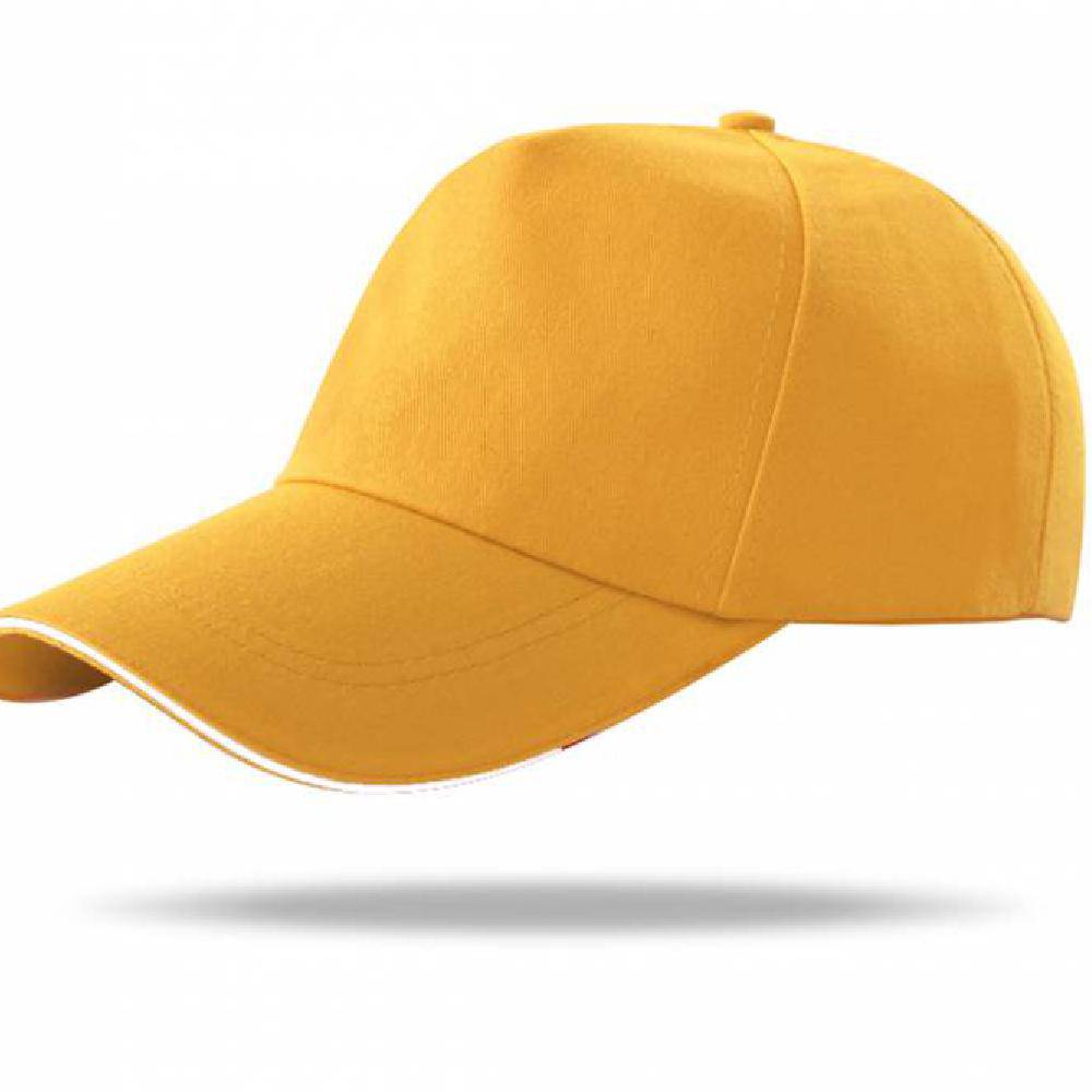 昆明红色帽子印字 鸭舌帽定制LOGO 儿童小黄帽价格
