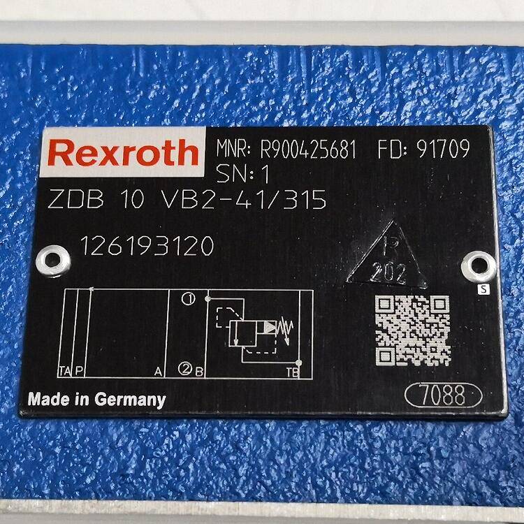 Rexroth//R900425681ZDB10VB2-4X/315//先导控制溢流阀