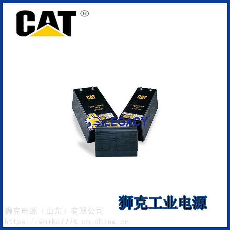 美国CAT蓄电池250-0580湿式免维护12V100AH挖掘机船舶用