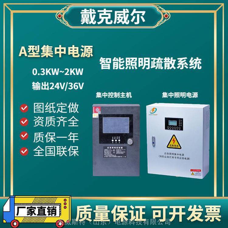 A型应急照明集中控制EPS电源300W600W1000W输出24V36V消防应急灯