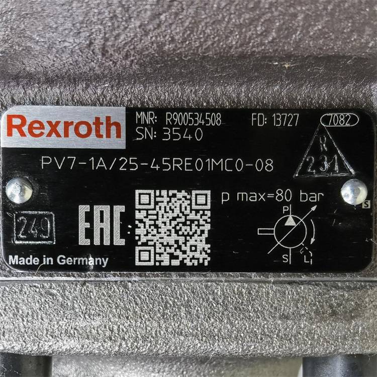 Rexroth/R900534508PV7-1A/25-45RE01MC0-08/叶片泵