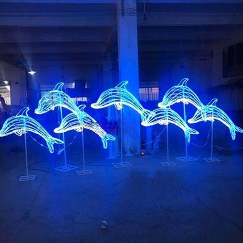 合肥 圣诞造型灯饰 高品质双头灯 来图定制