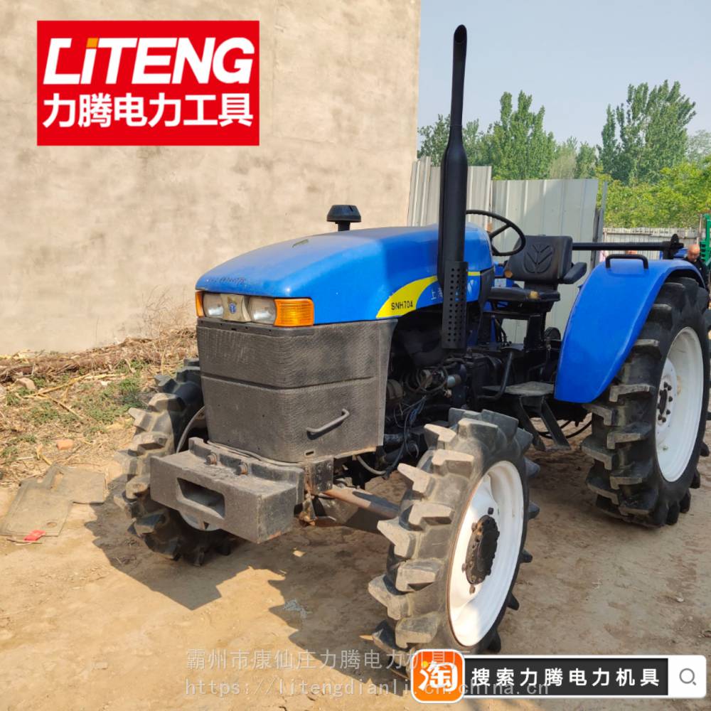 优质拖拉机绞磨机二手拖拉机牵引机价格704四轮拖拉机绞磨机图片