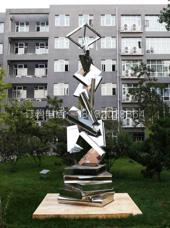洛阳不锈钢景观校园玻璃钢雕塑 中国供应商
