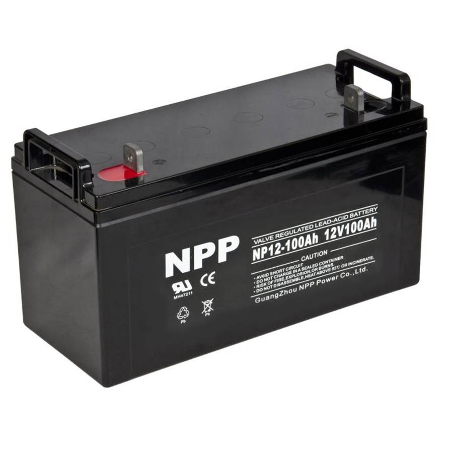 NPP耐普蓄电池NP12-100Ah12V100AH基站储能光伏发电UPS电源