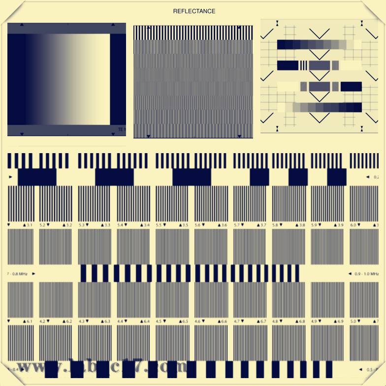 【來源噪聲動態範圍測試卡數字相機測試卡20級灰階ye0259透射式chart