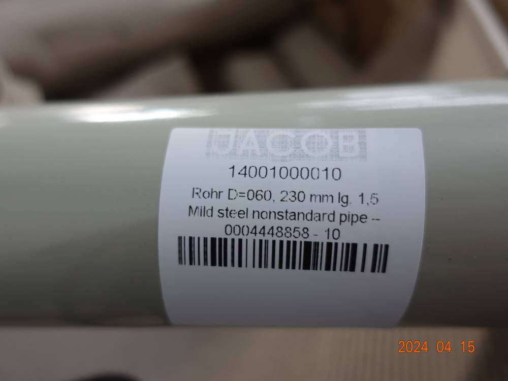 德国JACOB-rohre弯管连接件1400-1000010-120管道系统制造商