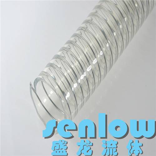 钢丝软管耐高温高压透明食品级PU管厂家直销广东