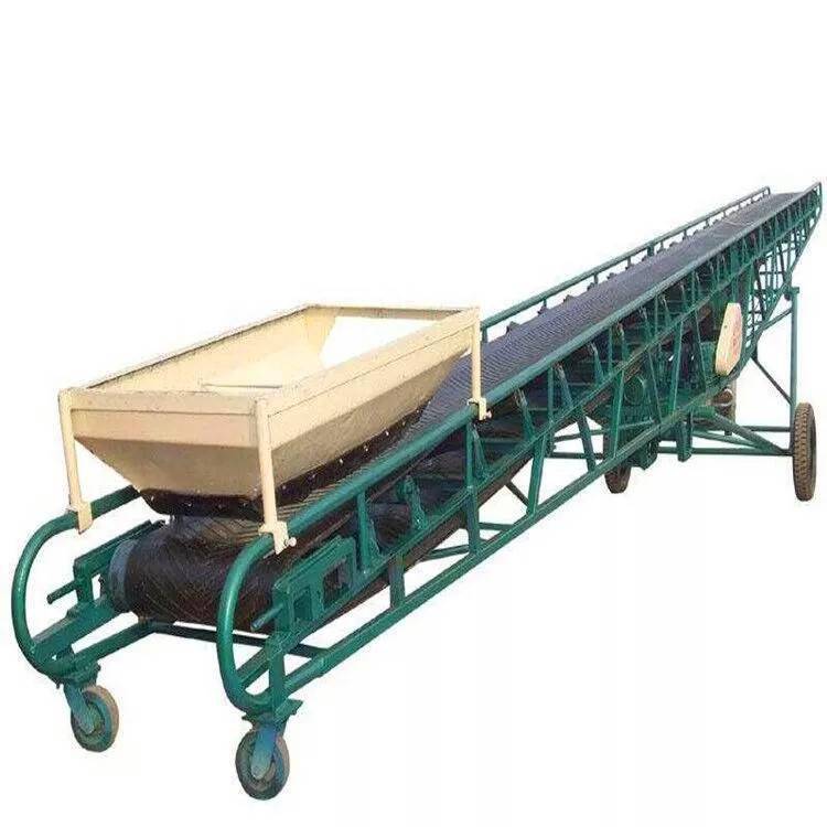 小型爬坡皮带输送机化肥输送机价格