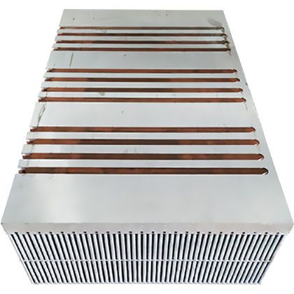 供应热管散热器 埋铜管散热器 适用大功率及防爆器件 可定制
