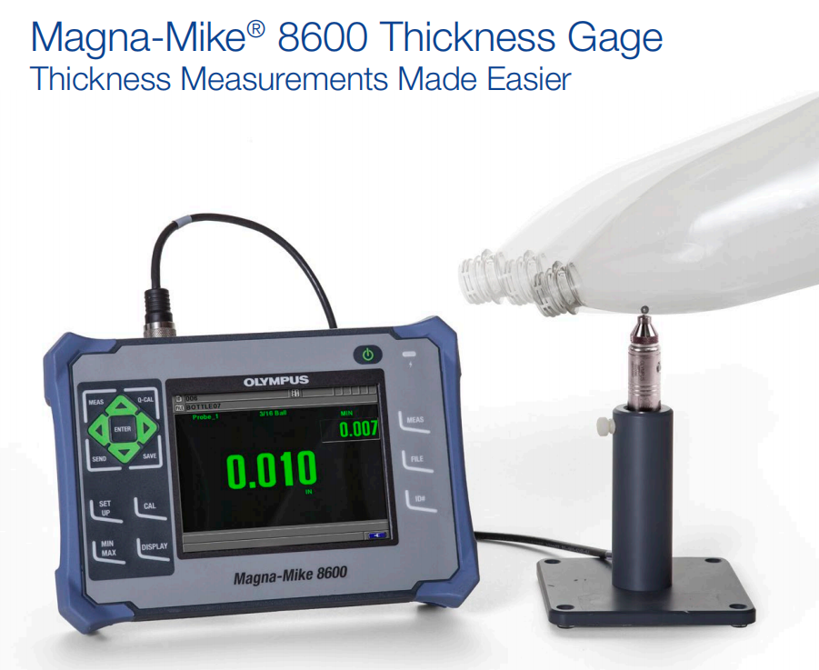 斯霍尔效应测厚仪Magna-Mike8600超声波测厚仪配件批发腐蚀映射角焊缝检测