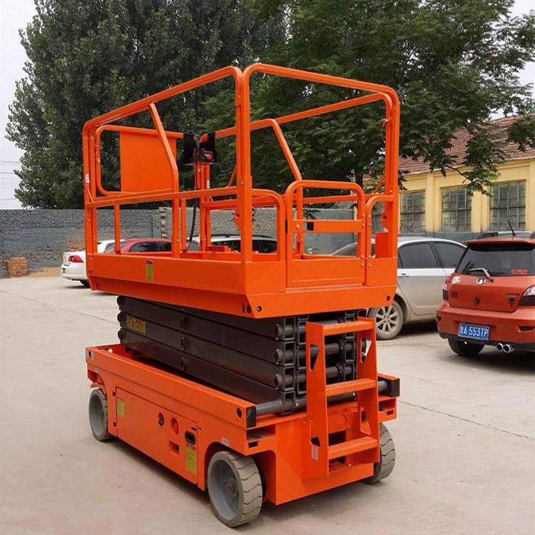 【全自动升降机 自行走升降平台 小型电动高空作业车】图片