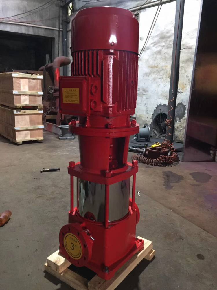 供应XBD10/14-80DL立式多级消防泵管道消防泵离心消防泵
