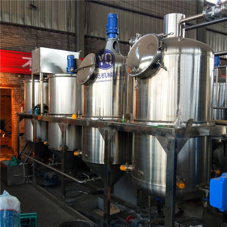 直供棉籽油精炼设备一级棉籽油精炼生产线精炼棉籽油机器