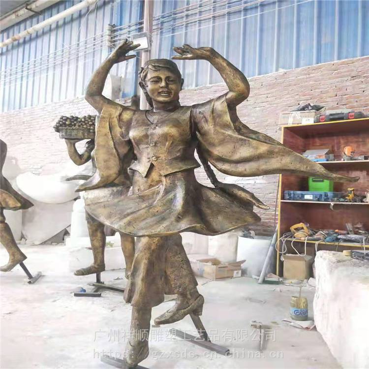 广场人物雕像抽象人物雕塑生产厂家祥顺雕塑