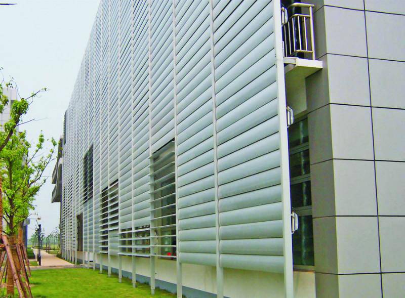 厂家定制遮阳遮雨铝百叶窗 规格 一手货源厂家直营
