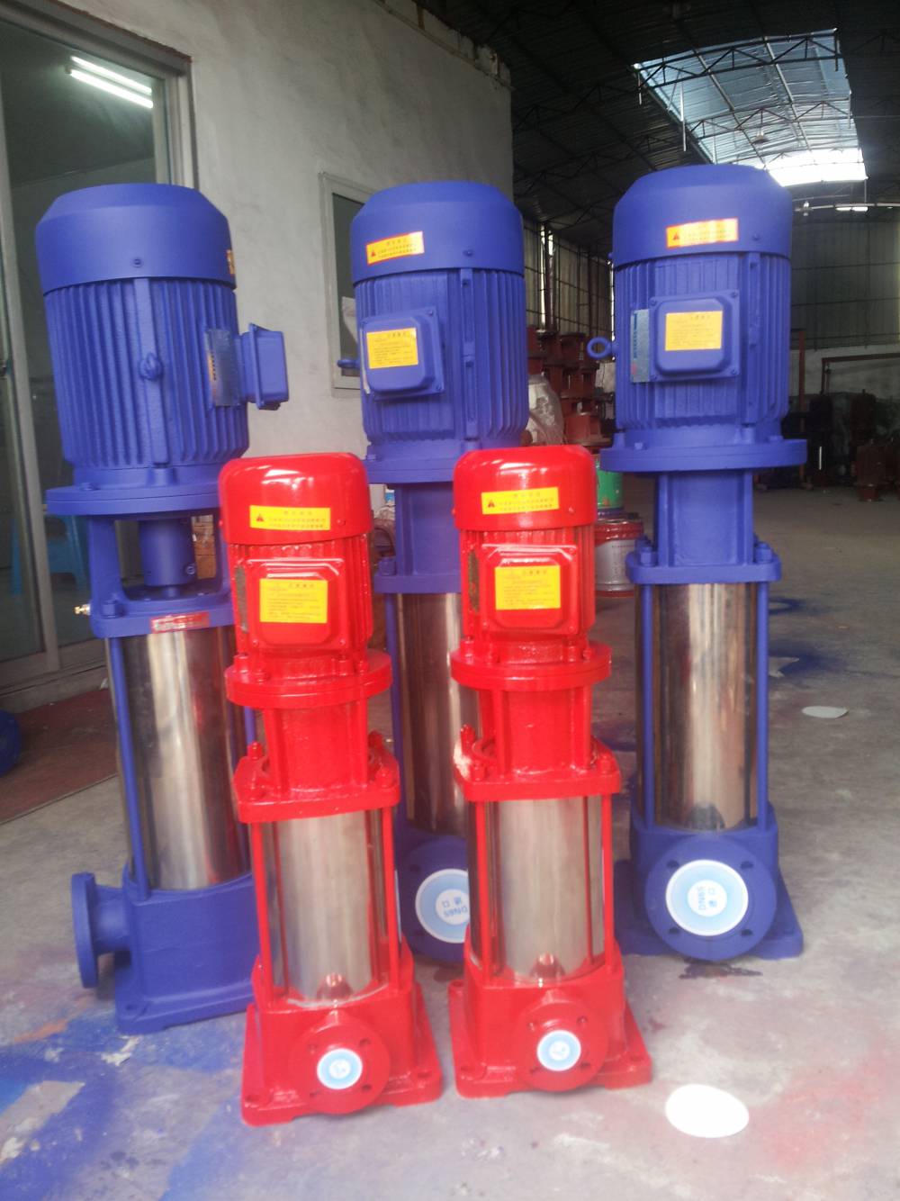 XDB立式消防泵水泵成套增压稳压设备喷淋泵CDL单级多级管道离心泵