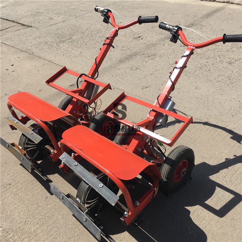 家用48伏电瓶大棚除草机 自走式电动翻地机