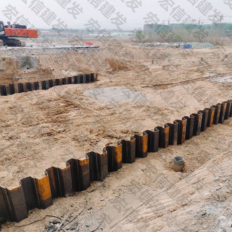 u型钢板桩租赁出租sy295材质全国范围支持发货