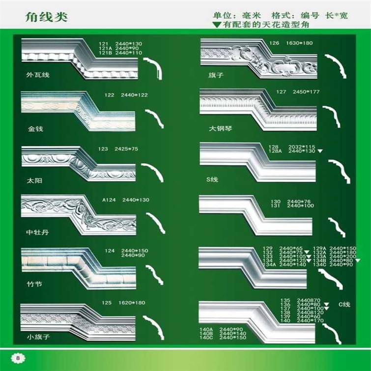 石膏线定做 工程石膏线 厂家