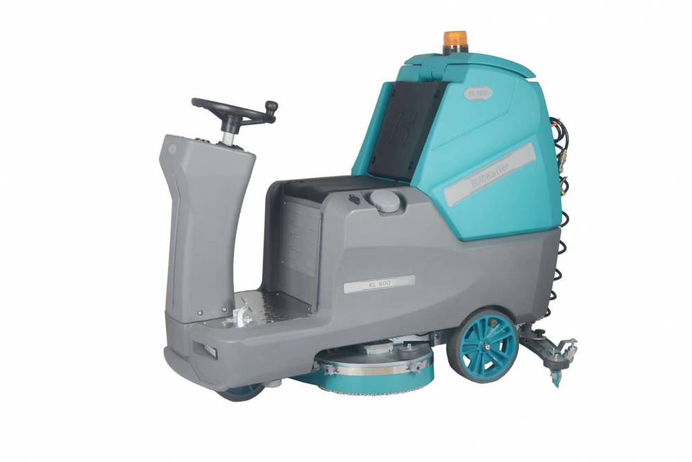 酒店用品批发市场地面保洁拖地机双刷驾驶式洗地机凯叻KL900