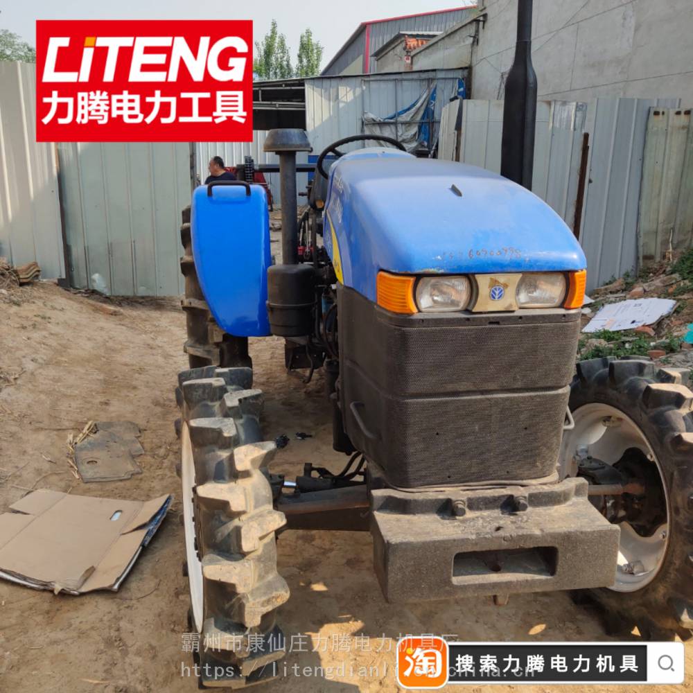 电力高空放线四轮卷扬机改装904二手拖拉机绞磨704大吨位四驱拖拉机绞磨