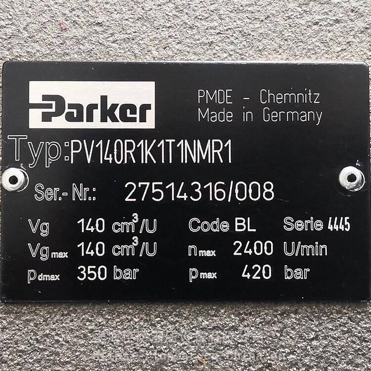 Parker/液压泵/PV140R1K1T1NMR1