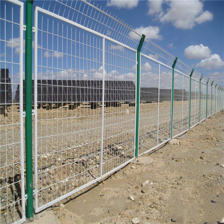 双边丝护栏网铁丝网养殖防护网河涌护栏