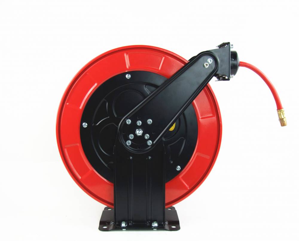 15米3/8高压轮座红色卷管器低压可定制空架
