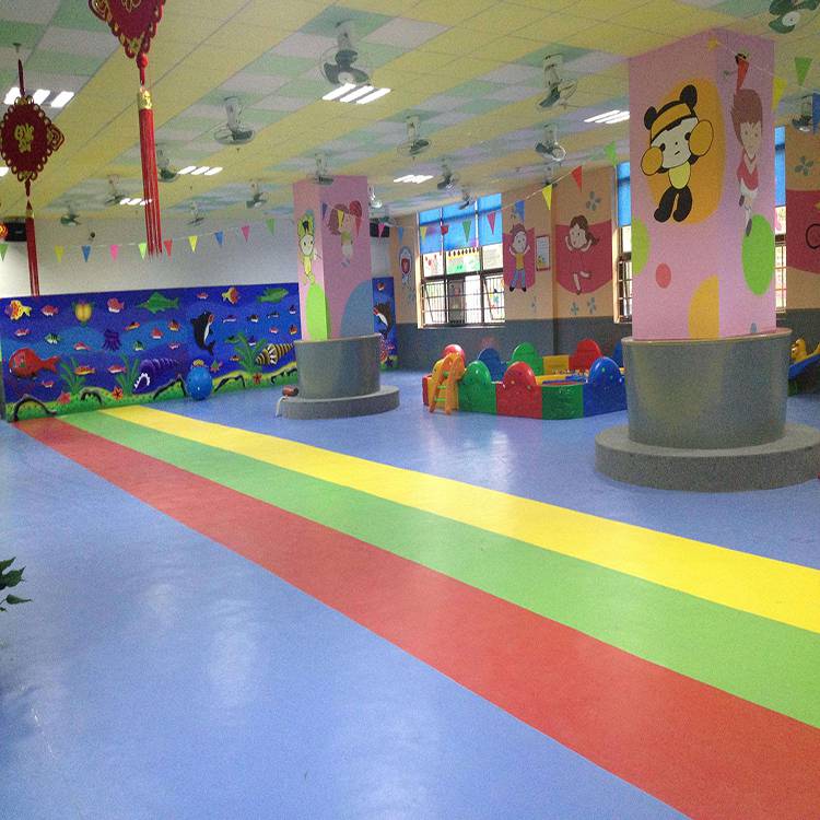 幼儿园室内地板，南阳幼儿园拼装地板