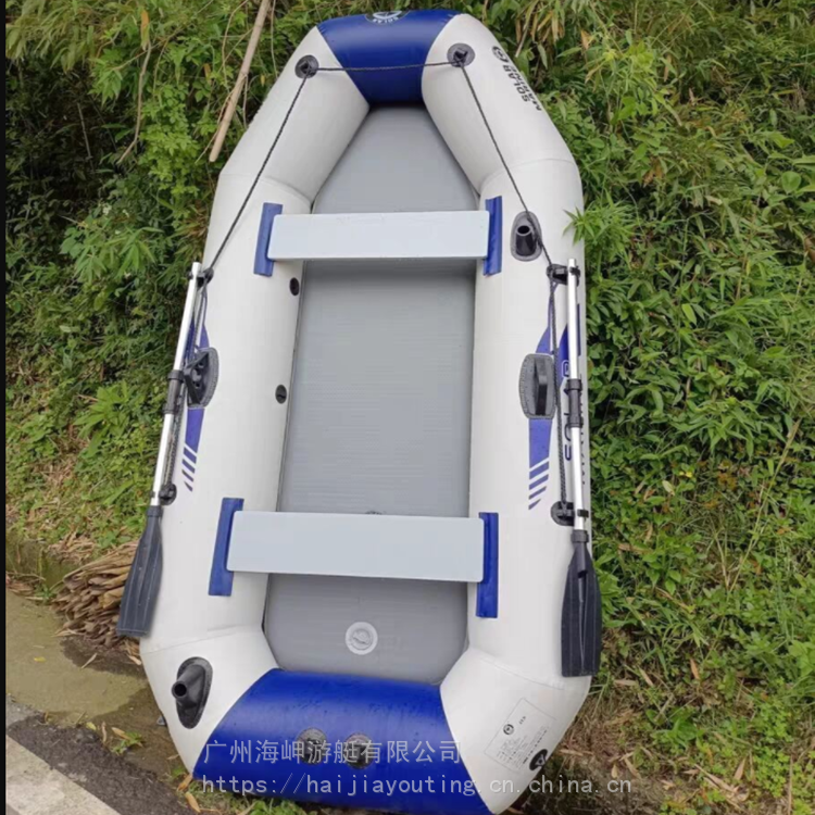 水上充气船海岬加厚小橡皮艇气垫钓鱼船3米