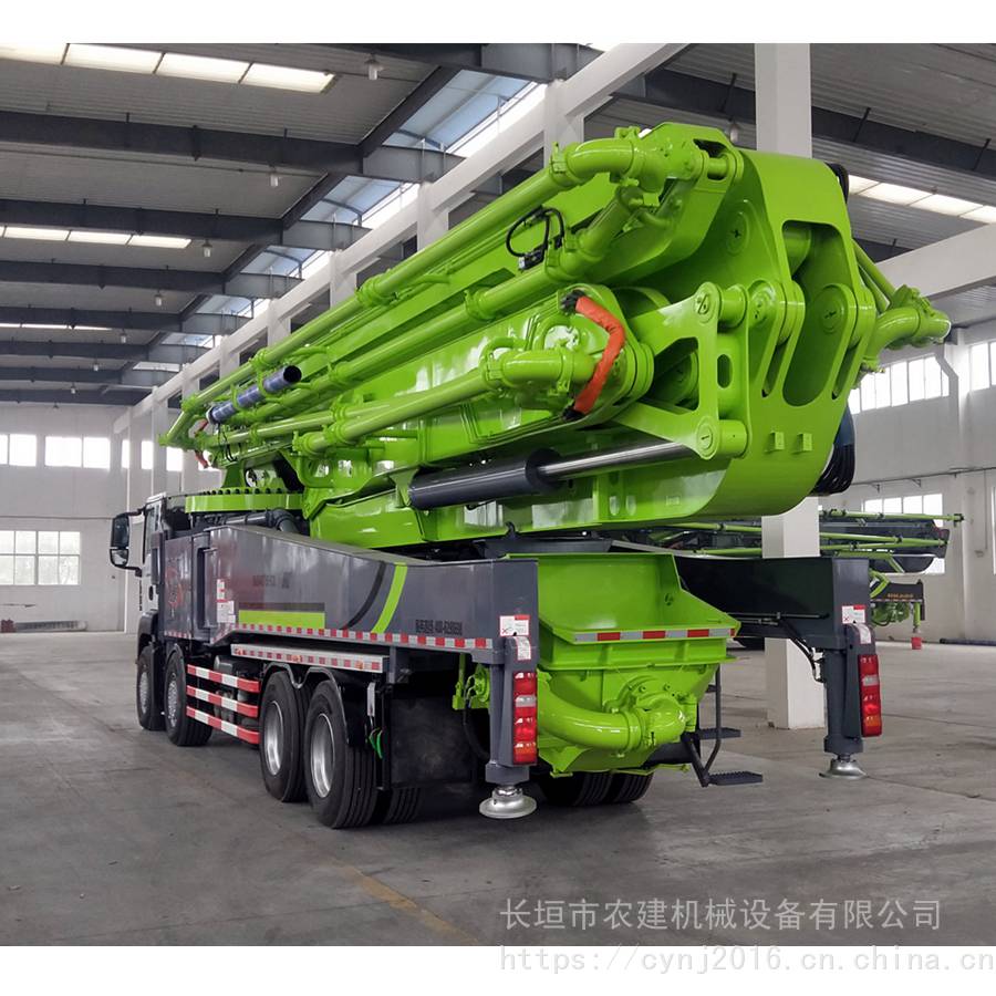 重汽汕德卡63米混凝土泵车天磅车施工灵活便捷