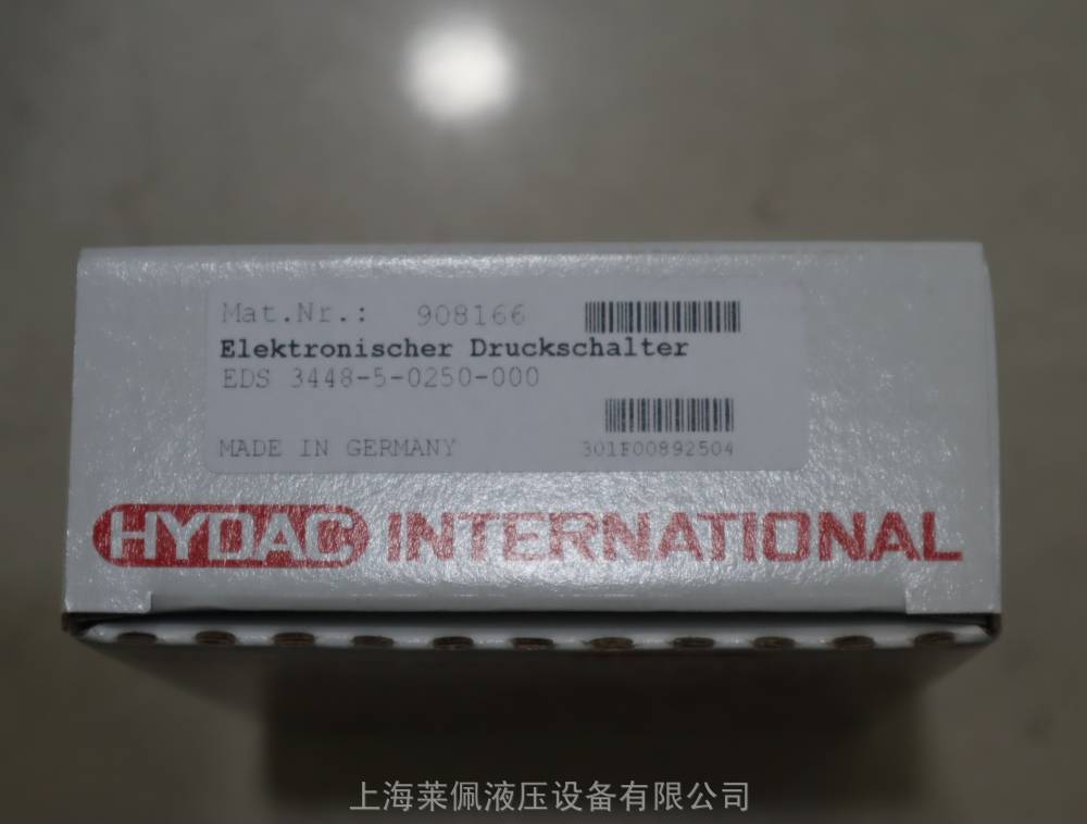 EDS3448-5-0250-000 908166 贺德克HYDAC压力传感器温度传感器