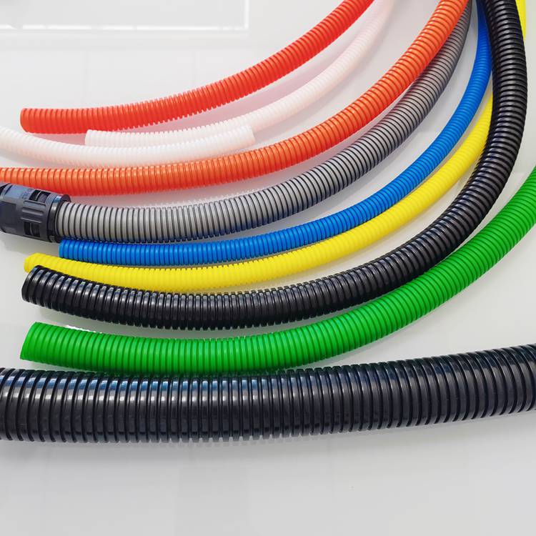 汽车用PP阻燃波纹管AD25单壁尼龙软管电缆保护套管多色可选