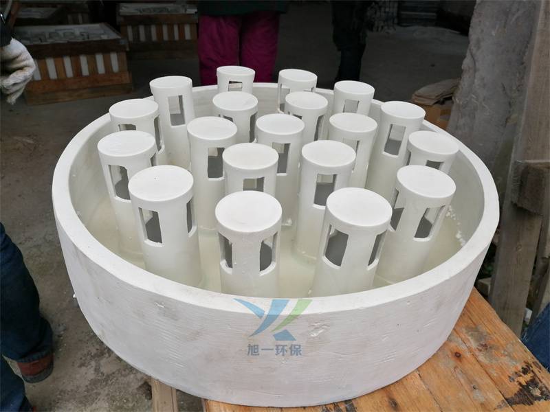 搪瓷塔陶瓷液体分布器 圆盘式陶瓷分布器 瓷质管式分布器