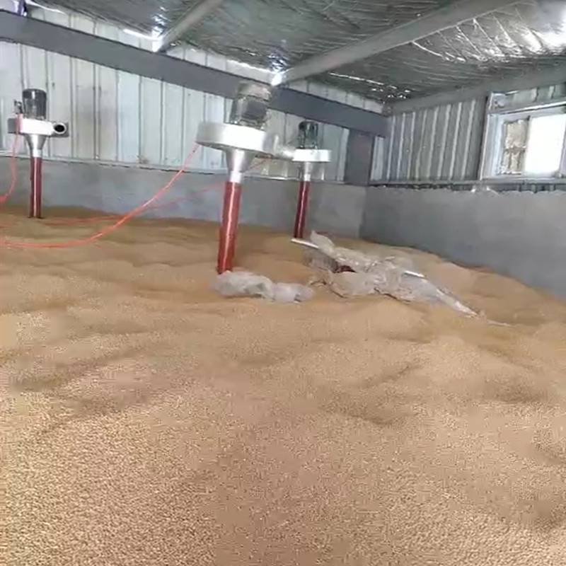 小麦水稻玉米快速降温通风机单管抽风机粮仓局部降温风机