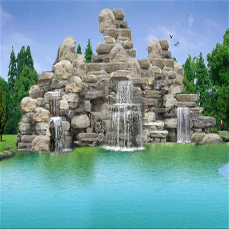 校园假山 景观假山 假山叠石 景观假山哪家专业