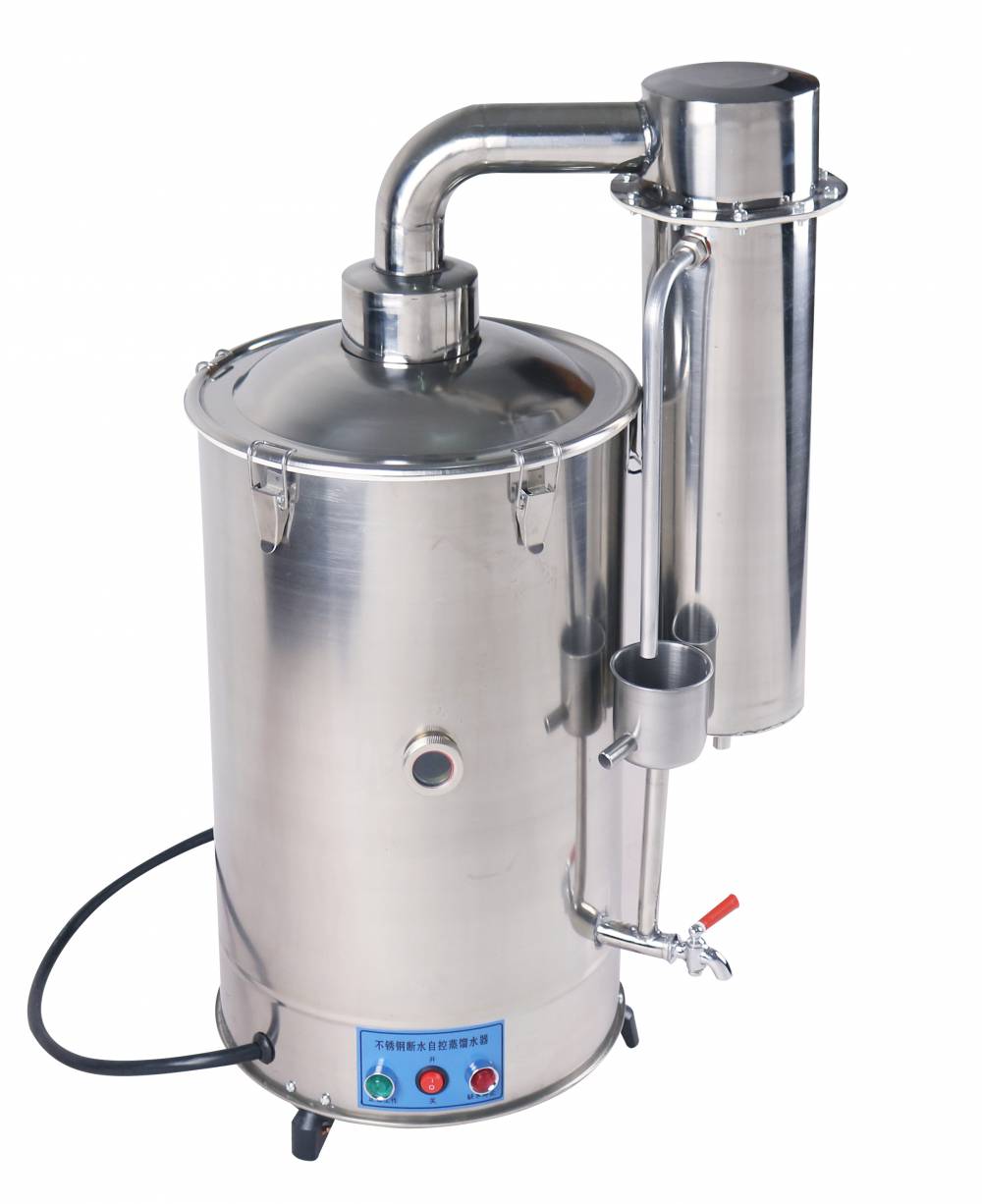 金坛良友YAZD-20蒸馏水器不锈钢蒸馏水器小型实验室用