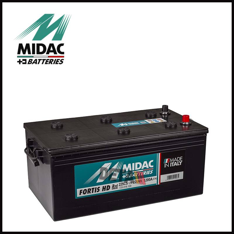 意大利MIDAC蓄电池135MS汽车12V135AH除草机农业